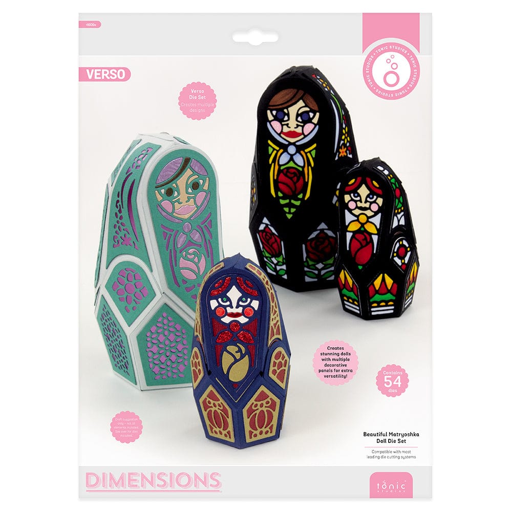 Tonic Studios Die Cutting Beautiful Babushka Die Set Collection - DB084