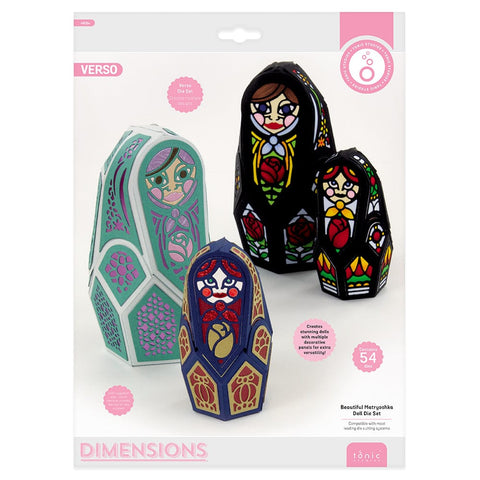 Tonic Studios Die Cutting Beautiful Babushka Die Set Collection - DB084