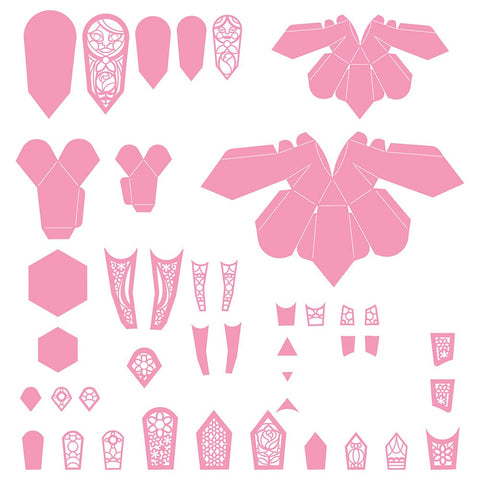 Tonic Studios Die Cutting Beautiful Babushka Die Set Collection - DB084