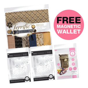 Tonic Studios Die Cutting Beautiful Barrel Bag Full Collection