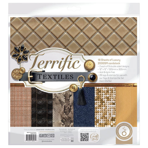 Tonic Studios Die Cutting Beautiful Barrel Bag Full Collection