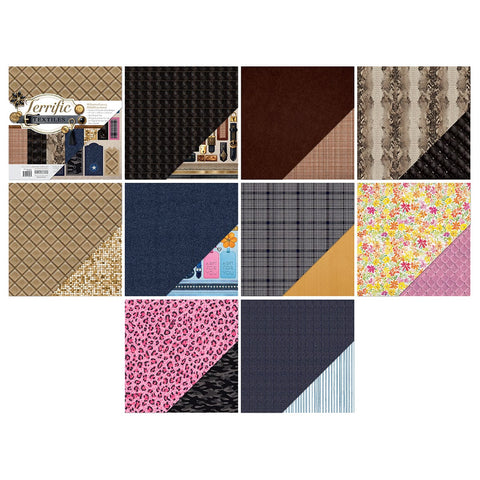 Tonic Studios Die Cutting Beautiful Barrel Bag Full Collection