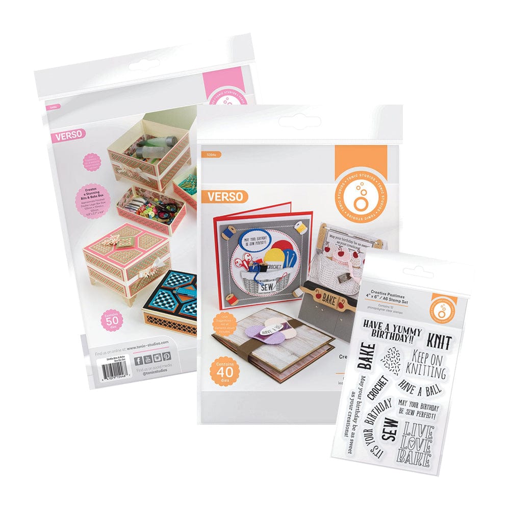 Tonic Studios Die Cutting Bits & Bobs Box & Creative Pastimes Collection - DB099