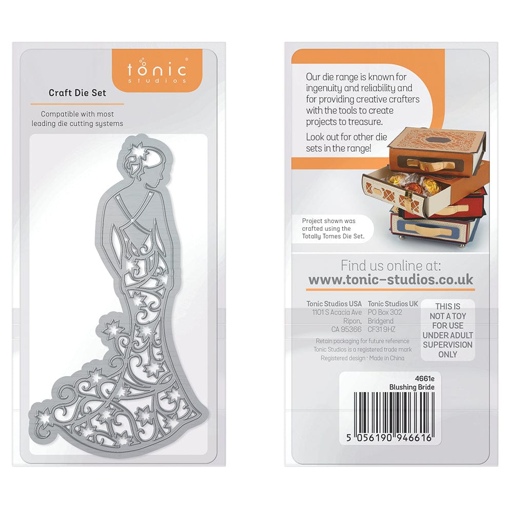Tonic Studios Die Cutting Blushing Bride Die Set - 4661E