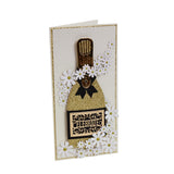 Load image into Gallery viewer, Tonic Studios Die Cutting Celebrate With Love Champagne Bottle - Create &amp; Make Die Set - 5448e