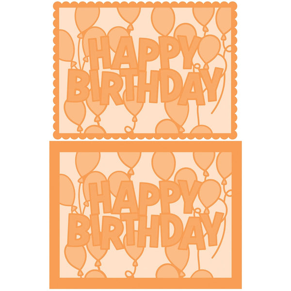 Tonic Studios Die Cutting Celebration Frames - Happy Birthday Die Set - 5426e