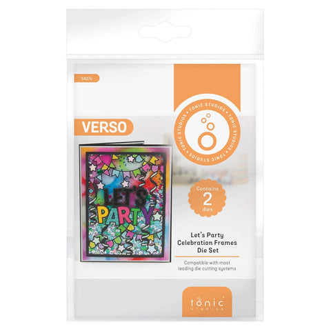 Tonic Studios Die Cutting Celebration Frames - Let's Party Die Set - 5427e