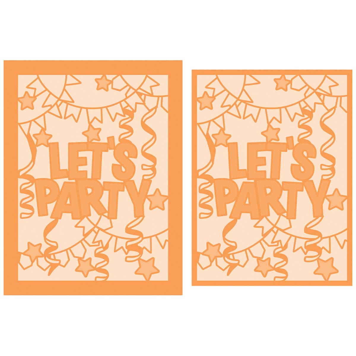Tonic Studios Die Cutting Celebration Frames - Let's Party Die Set - 5427e