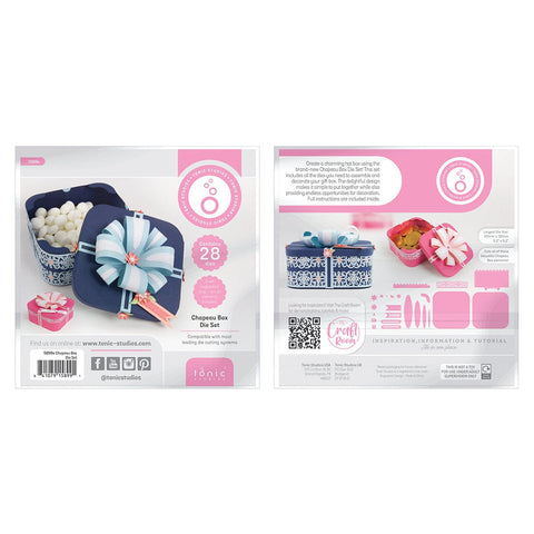 Tonic Studios Die Cutting Chapeau Box - Create & Make Die Set - CREATE17