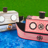 Load image into Gallery viewer, Tonic Studios Die Cutting Charming Canal Boat Gift Box - Showcase Die Set - SHOW52