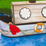 Load image into Gallery viewer, Tonic Studios Die Cutting Charming Canal Boat Gift Box - Showcase Die Set - SHOW52