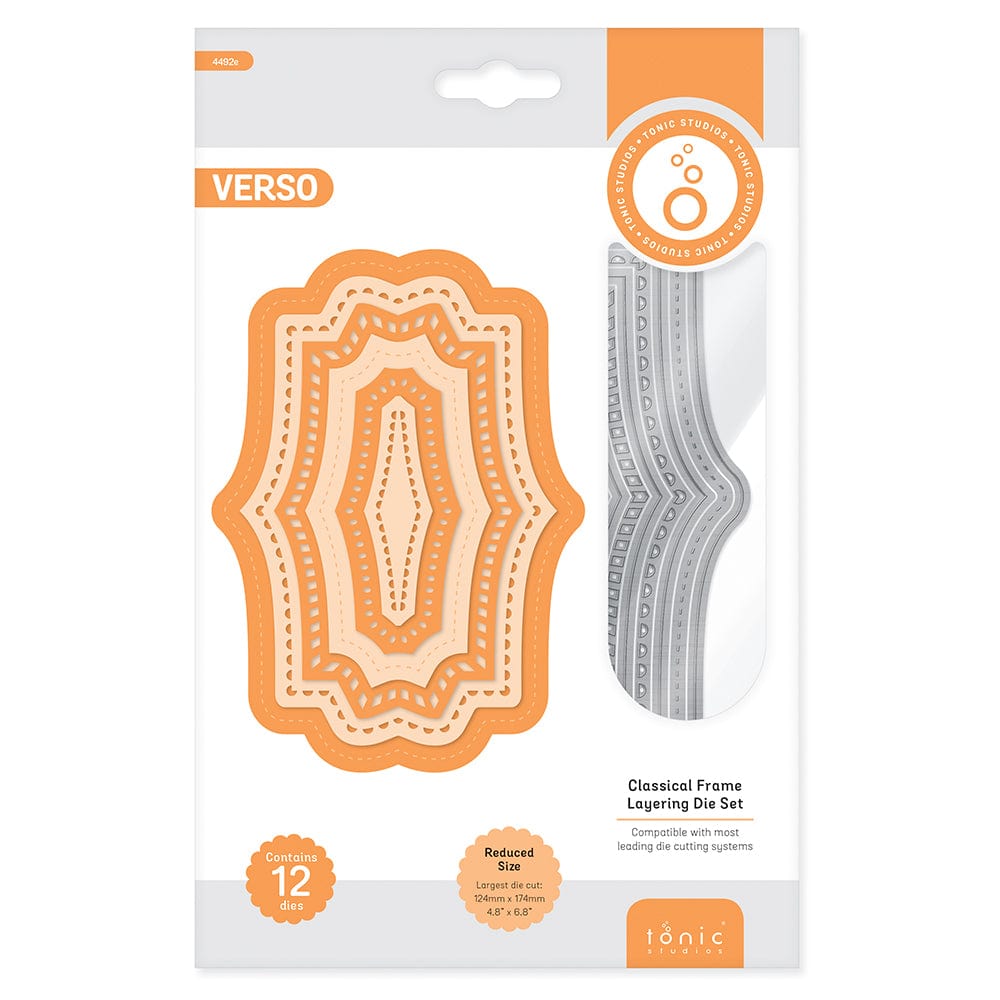 Tonic Studios Die Cutting Classical Frame Layering Die Set - 4492E