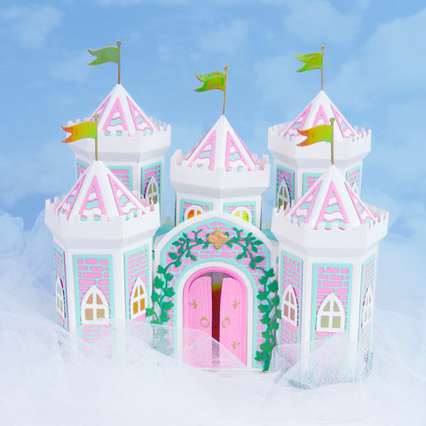 Tonic Studios Die Cutting Craftwork Castle Gift Box Die Set - 5874e