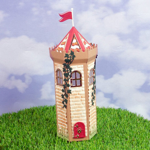 Tonic Studios Die Cutting Craftwork Castle Gift Box Die Set - 5874e