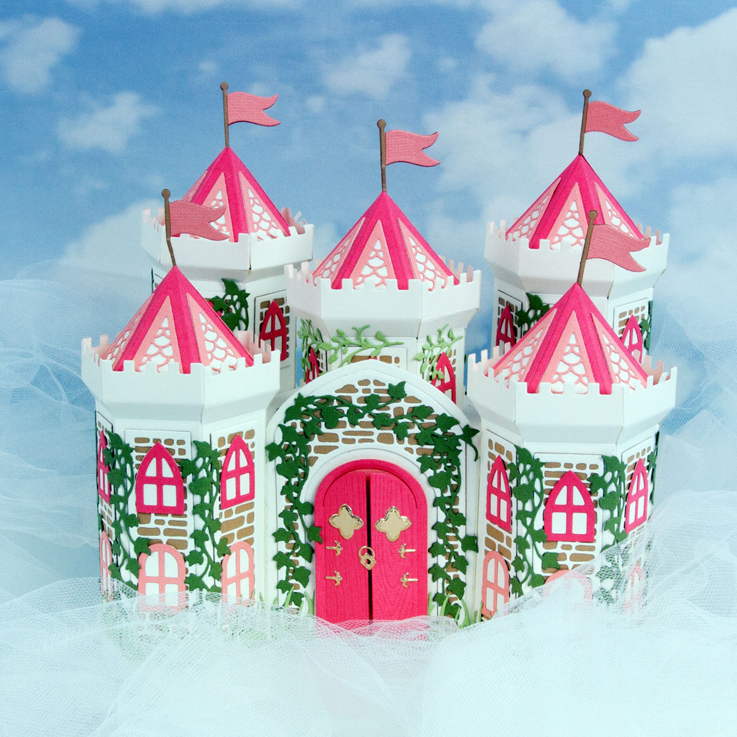 Tonic Studios Die Cutting Craftwork Castle Gift Box Die Set - 5874e