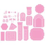 Load image into Gallery viewer, Tonic Studios Die Cutting Craftwork Castle Gift Box Die Set - 5874e