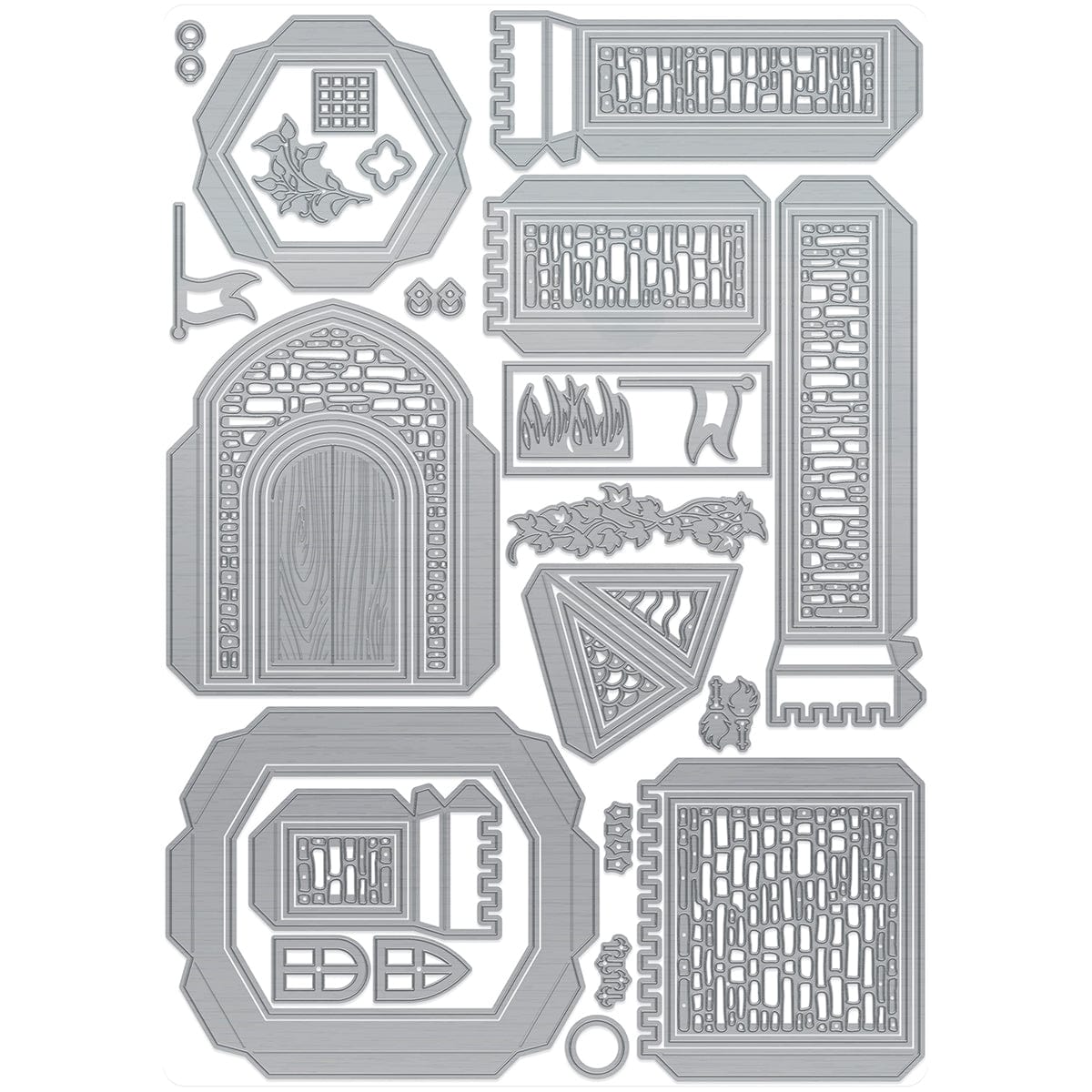 Tonic Studios Die Cutting Craftwork Castle Gift Box Die Set - 5874e