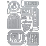 Load image into Gallery viewer, Tonic Studios Die Cutting Craftwork Castle Gift Box Die Set - 5874e