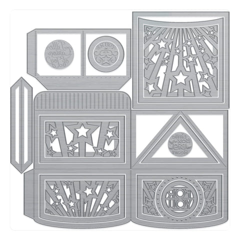 Tonic Studios Die Cutting Cute Carton Gift Box - Create & Make Die Set - CREATE14
