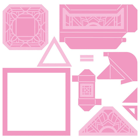 Tonic Studios Die Cutting Dainty Deco Gift Box - Create & Make Die Set - CREATE20