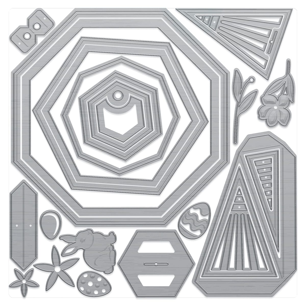 Tonic Studios Die Cutting Eggstraordinary Delight Box - Create & Make Die Set - CREATE21