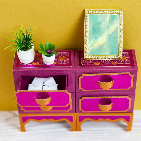 Tonic Studios Die Cutting Elegant Armoire Gift Box - Showcase Die Set - 5347e