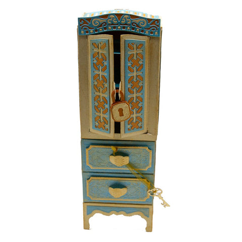 Tonic Studios Die Cutting Elegant Armoire Gift Box - Showcase Die Set - 5347e