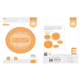 Load image into Gallery viewer, Tonic Studios Die Cutting Elegant Oval Layering Die Set - You&#39;re The Best - 4898E