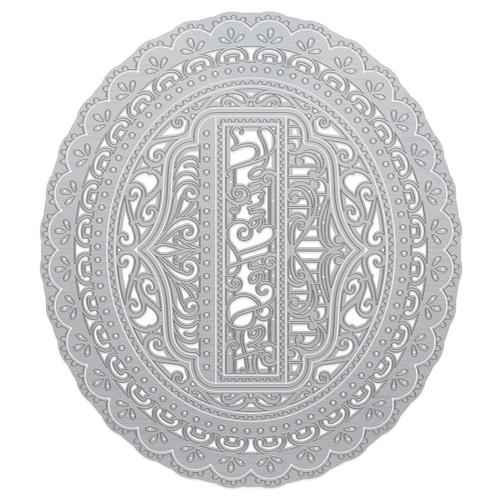 Tonic Studios Die Cutting Elegant Oval Layering Die Set - You're The Best - 4898E