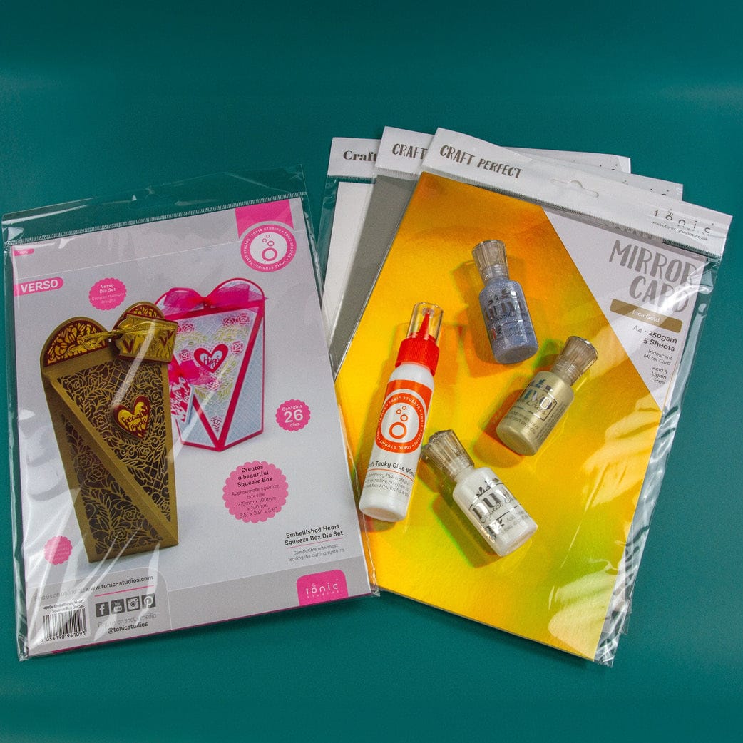 Tonic Studios Die Cutting Embellished Squeeze Box Kit