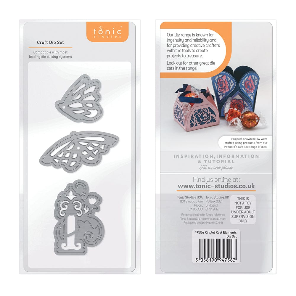 Tonic Studios Die Cutting Empress Elements Die Set - 4758E