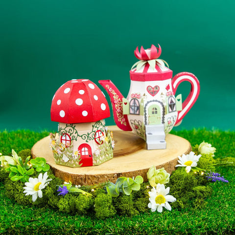 Tonic Studios Die Cutting Enchanted Dwellings Die Set Collection - 5658e