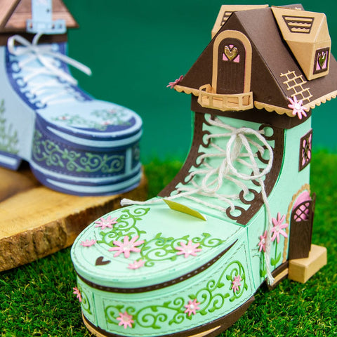 Tonic Studios Die Cutting Enchanted Dwellings Die Set Collection - 5658e