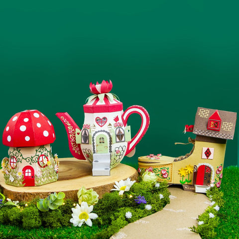Tonic Studios Die Cutting Enchanted Dwellings Die Set Collection - 5658e