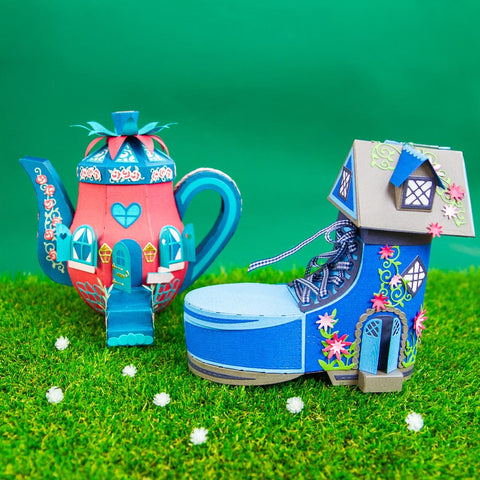 Tonic Studios Die Cutting Enchanted Dwellings Die Set Collection - 5658e