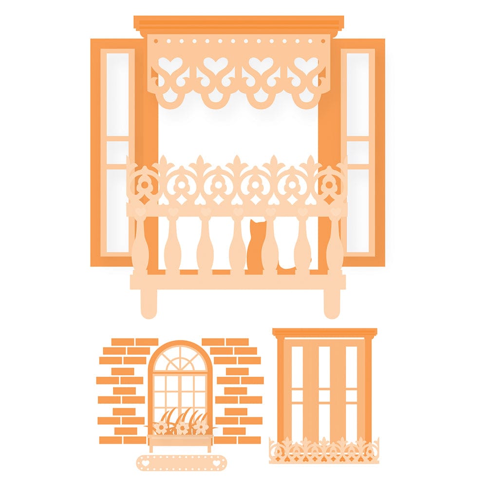 Tonic Studios Die Cutting Enchanting Veranda Die Set - 4945e