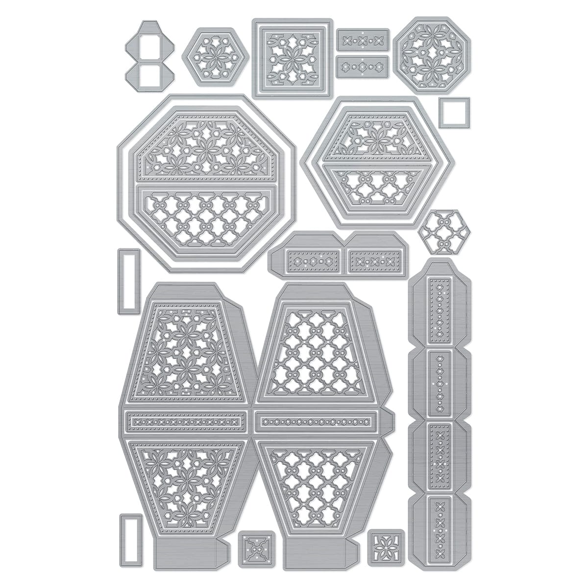 Tonic Studios Die Cutting Eternity Vase Gift Box Die Set - 5180e