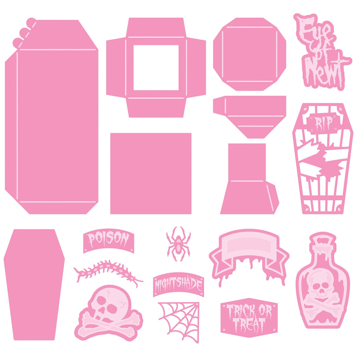Tonic Studios Die Cutting Eye of Newt - Create & Make Die Set - CREATE18