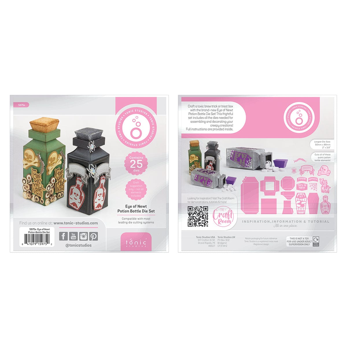 Tonic Studios Die Cutting Eye of Newt - Create & Make Die Set - CREATE18