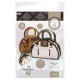 Load image into Gallery viewer, Tonic Studios Die Cutting Fabulous Fabrics - Designer Bag Die Set - 5835e