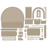 Load image into Gallery viewer, Tonic Studios Die Cutting Fabulous Fabrics - Designer Bag Die Set - 5835e