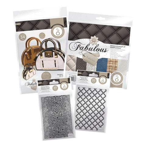 Tonic Studios Die Cutting Fabulous Fabrics Full Collection