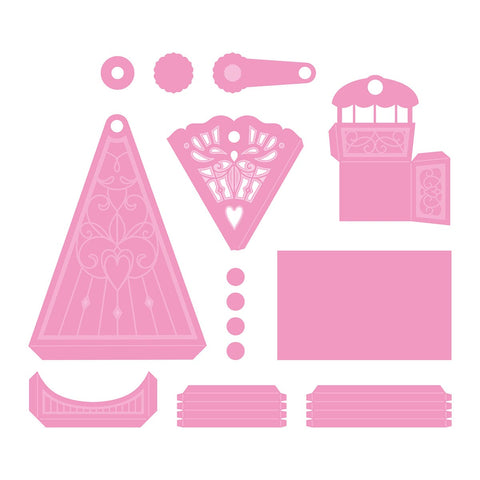 Tonic Studios Die Cutting Fantastic Ferris Wheel Die Set - 5284e