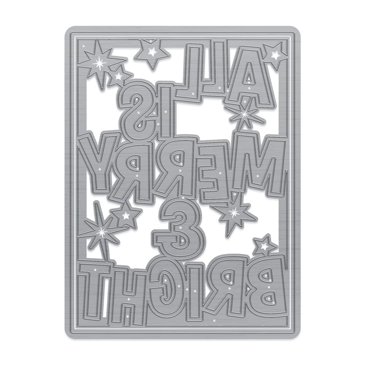 Tonic Studios Die Cutting Festive Frames - Merry & Bright Die Set - 5289e