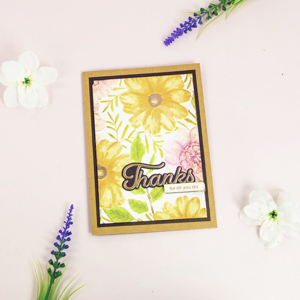 Scrapbooking e Artesanato - Die-Cut Botanicals Sentiments Scrapbooking e Artesanato - Die-Cut Botanicals Sentiments