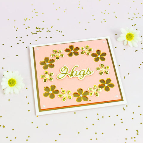 Tonic Studios Die Cutting Foliage and Simple Sentiments Die Set - 5579e
