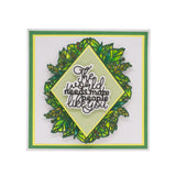 Load image into Gallery viewer, Tonic Studios Die Cutting Foliage Frames &amp; Inspiring Sentiments - Diamond Die Set - 5101E