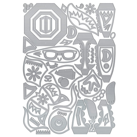 Tonic Studios Die Cutting Forest Friends Gift Box Die Set Collection - 5829e