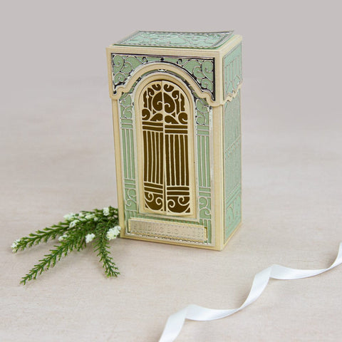 Tonic Studios Die Cutting Gatefold Shadow Frame Box Die Set - 5375e