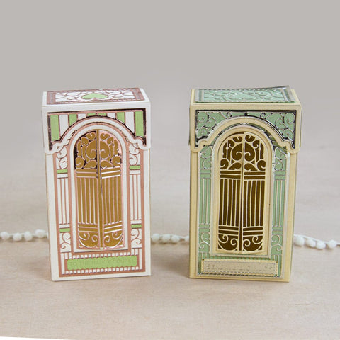 Tonic Studios Die Cutting Gatefold Shadow Frame Box Die Set - 5375e